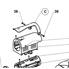 1 x Vis (repère 36)