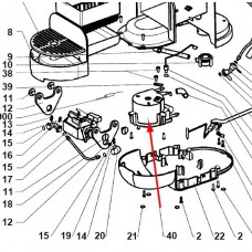 Thermobloc Magimix M100 (repère 40)