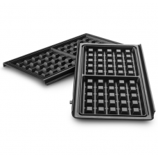 Lot de 2 plaques à gaufre Multigrill easy