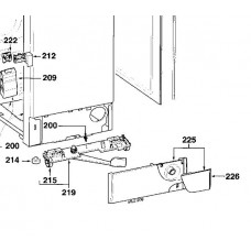 Plinthe + portillon (repère 225)