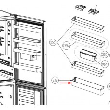 Balconnet inférieur (repère 838)