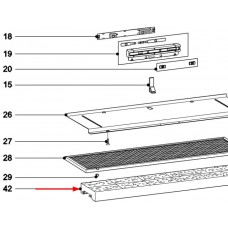 Filtre charbon (repère 42)