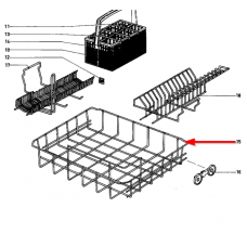 Panier inférieur (repère 15)
