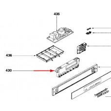 Carte afficheur 7340-9341 (repère 430)
