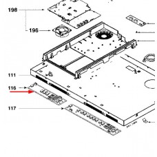 Carte clavier (repère 116)