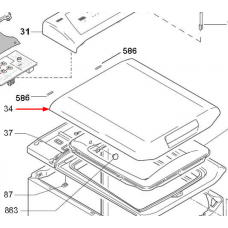 Couvercle (repère 34)