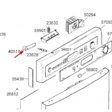 Interrupteur M/A + support (repère 40517)