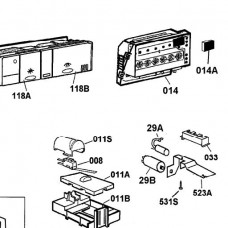 Module de commande configuré (repère 14)