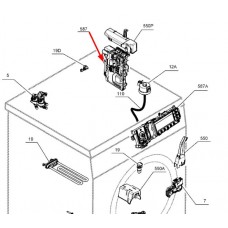 Module de puissance programmé (rep. 587)