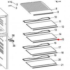 Profil avant (repère 15)