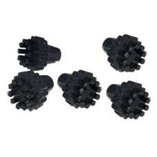 Petites brosses rondes x5