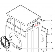 1 x EQUERRE DE FIXATION (repère 6)