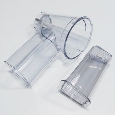 Corps de râpe avec poussoir