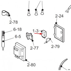 Minuterie de dégivrage ND1004M2 (rep. 1-3)