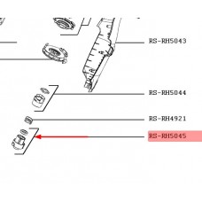 Embout connecteur rouge
