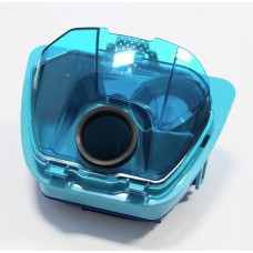 Bac à poussière bleu complet