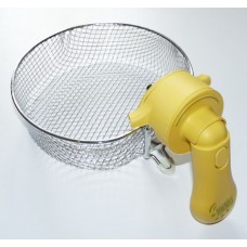 Panier avec poignée jaune