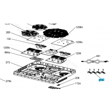 Kit installation plaque de cuisson