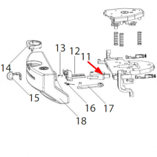 Interrupteur microswitch (repère 11)