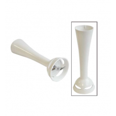 Pied mixeur en plastique blanc