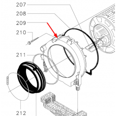 Cuve avant (repère 209)