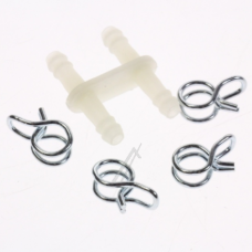 Raccord avec 4 colliers