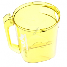 Bac à poussière jaune