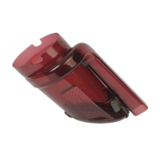 Bac à poussière rouge