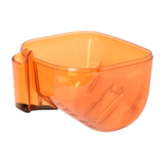 Bac à poussière orange