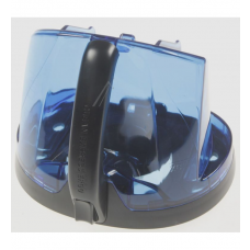 Bac à poussière bleu