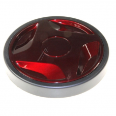 Roue + enjoliveur rouge