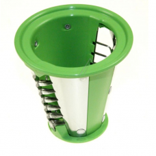 Cône à frites vert