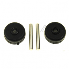 Petites roulettes de brosse