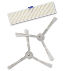 Kit filtre poussière fine + 2 brossettes